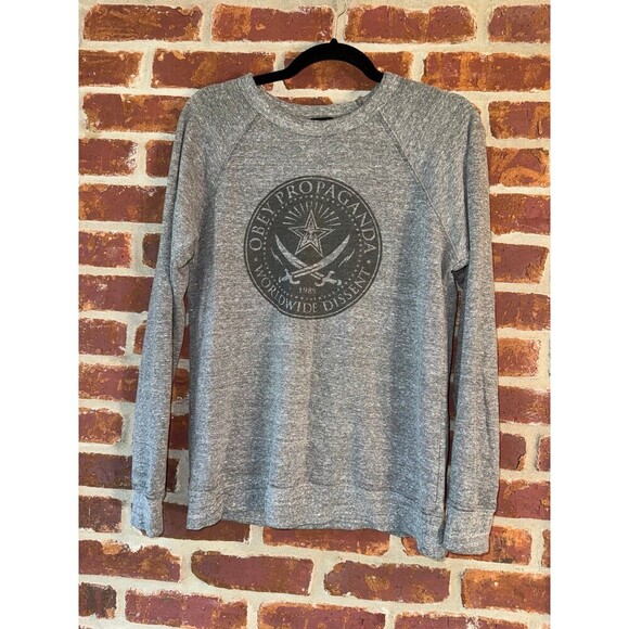 OBEY crewneck sweatshirt medium - Picture 1 of 5